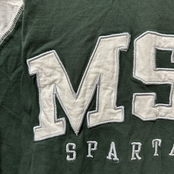 ProEdge By Knights Appeal Green Michigan State Spartans Long Sleeve Shirt Large - Picture 3 of 10